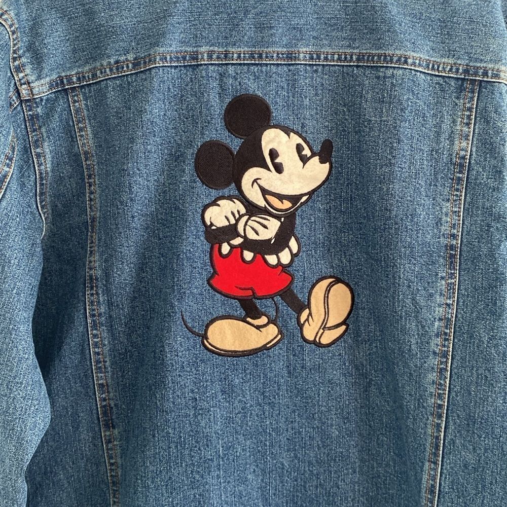 Vintage Disney Embroidered Denim Jean Jacket - Picture 10 of 10